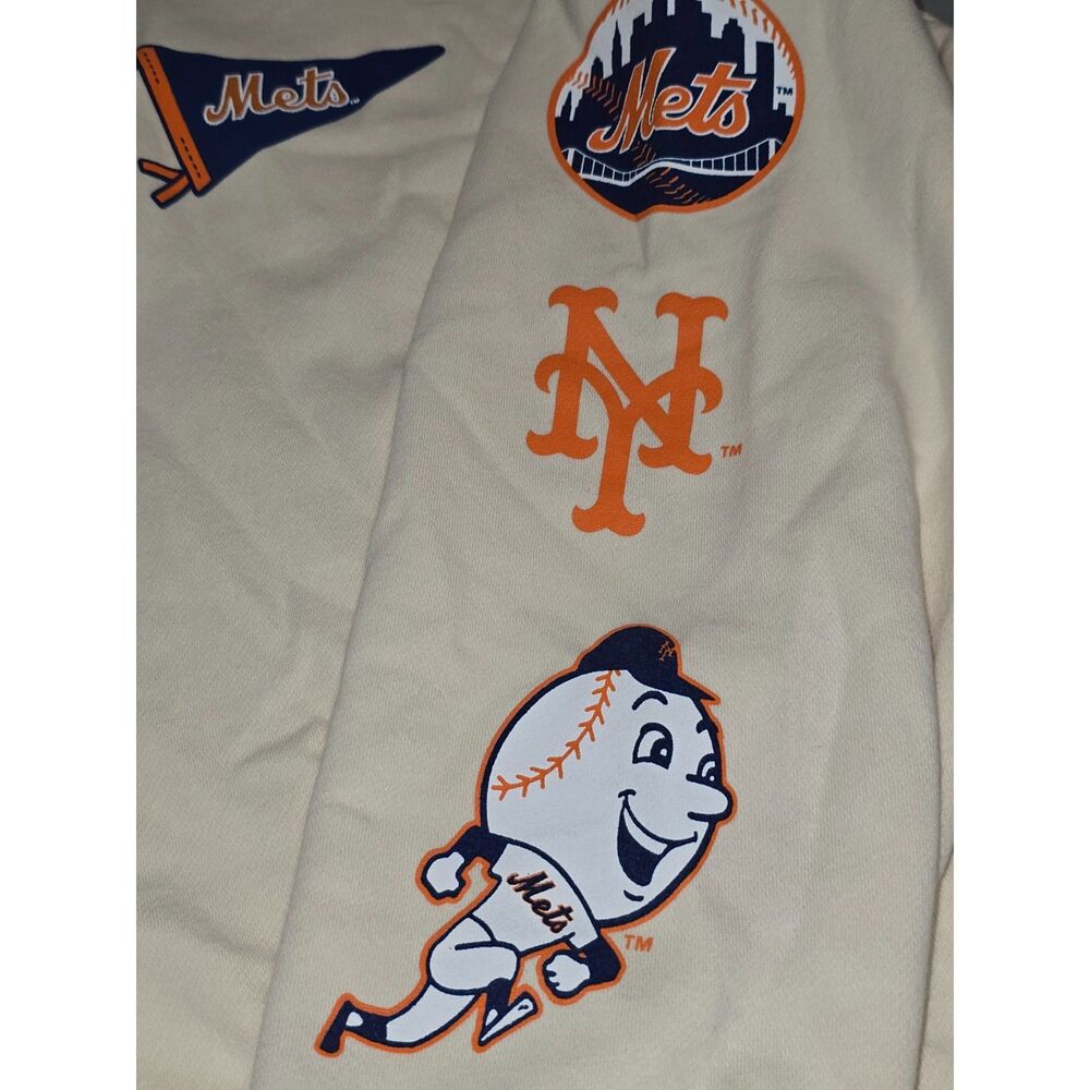 Lets Go Mets Sweatshirt - Mens - Size Medium - Fanatics - Picture 4 of 8